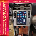 Автомобильный мультимедийный проигрыватель, Автомагнитола для Toyota Camry 2011, 2010, Tesla, Android 9,0, GPS, с сетевой навигацией 4G Lte