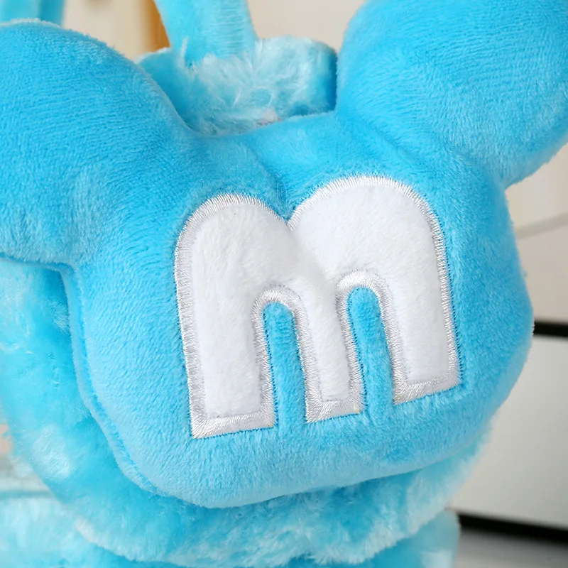 Милые наушники с героями мультфильмов Микки Маус зимние модные головные уборы