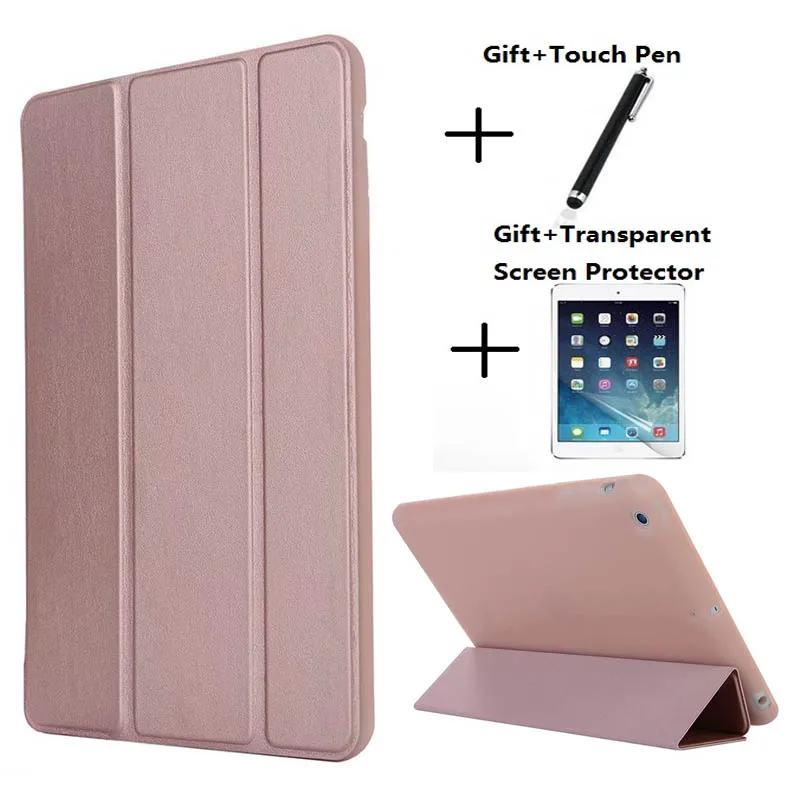 Чехол для iPad Mini 3 2 1 чехол из искусственной кожи силиконовая Мягкая задняя крышка