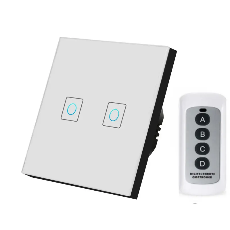 Стандарт ЕС беспроводной пульт дистанционного управления 220 В 1 банда умный