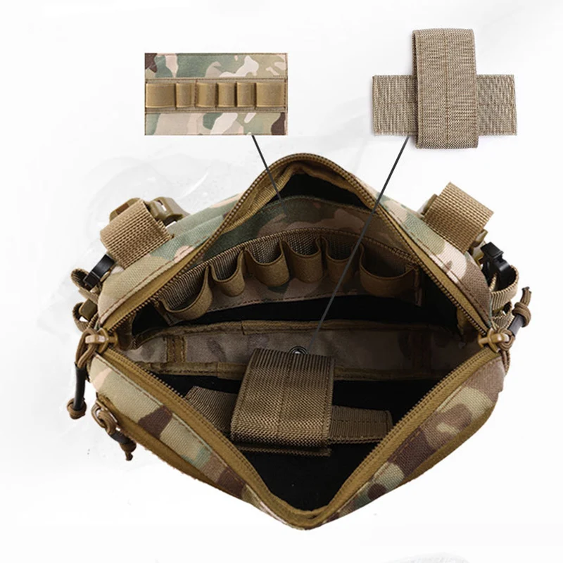 1000D нейлоновая сумка через плечо с системой Молле спортивные сумки для