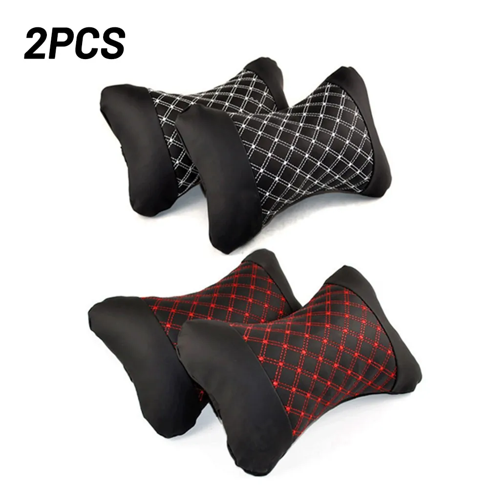 

Seat Cushion Universal Headrest Vechile Artificial Leather Luxuriously