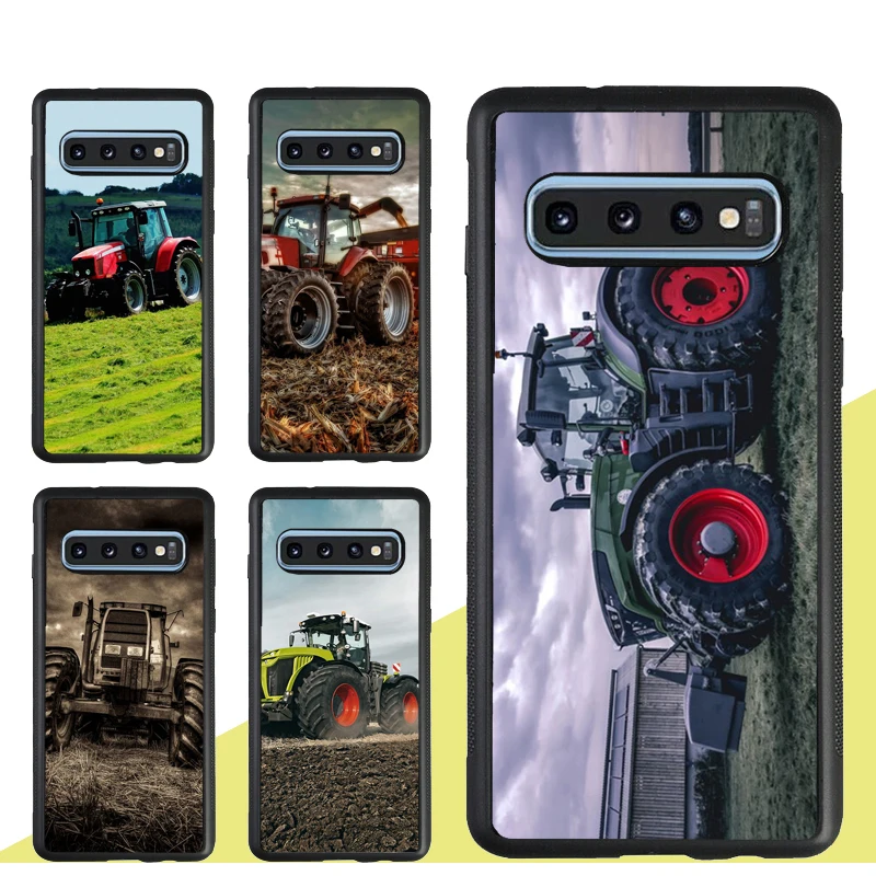 Farm Tractor Case For Samsung Galaxy S10 Plus S21 Ultra S20 FE A51 A71 A12 A22 A32 A52 A72 A50 A70 A21S |