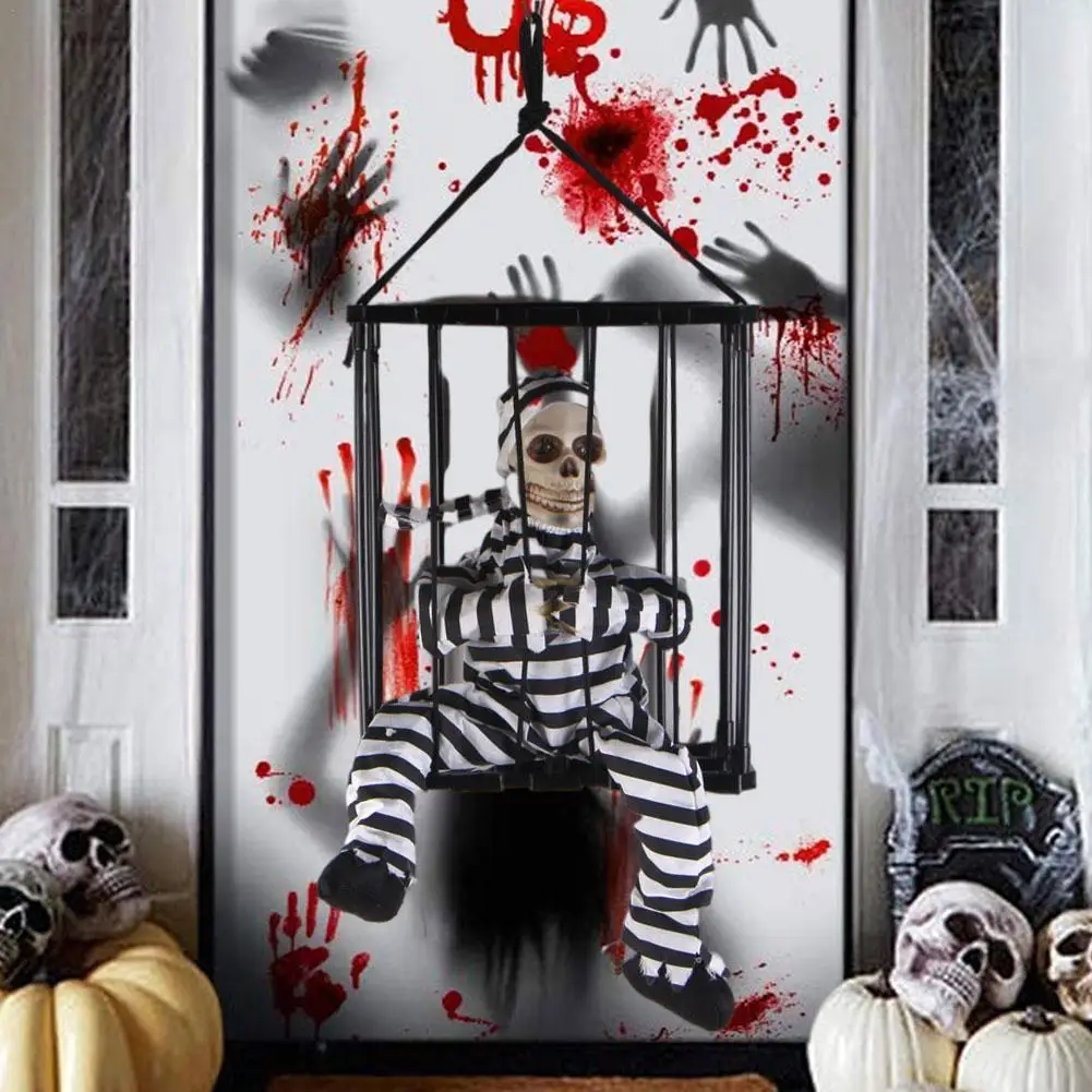 

Halloween Tricky Toys Horror Props Ghost Toys Death Inmates Prison One-eyed Ghost Double-eyed Ghost Party Game