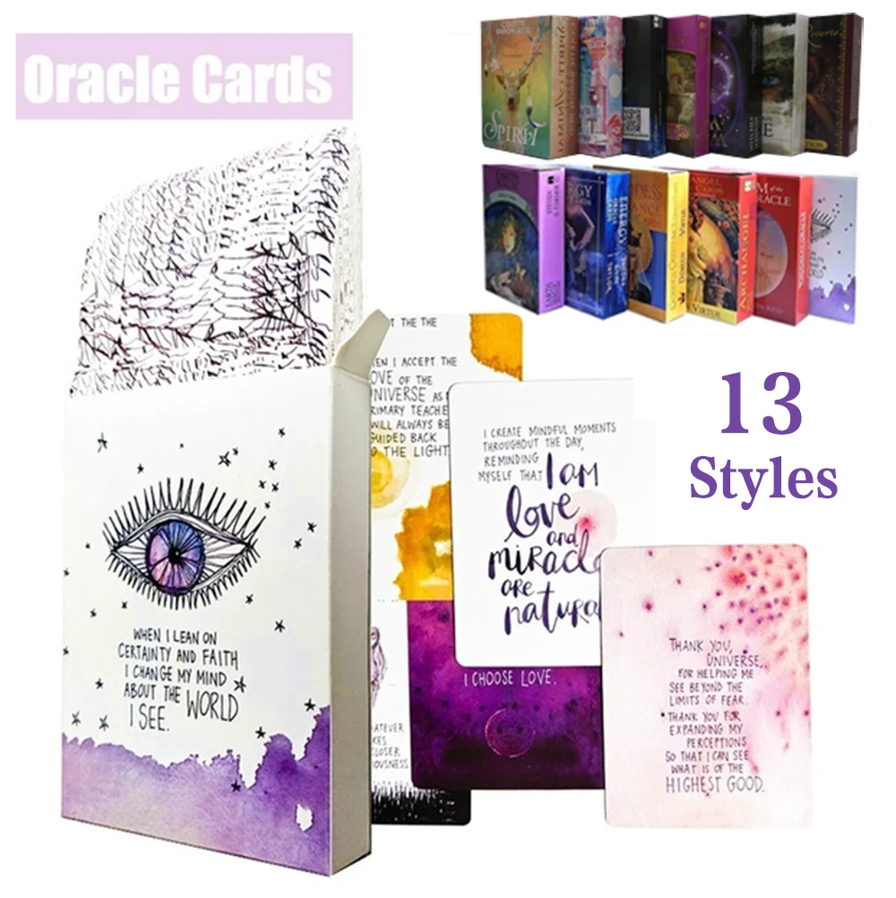 Archangel Oracle Card английская карточная игра для чтения, настольная игра, Earth Magic Oracle Cards, колода Для Таро для личного использования, 6 стилей