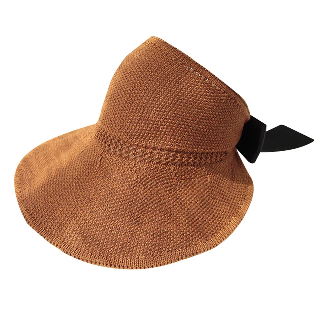 Новая женская летняя соломенная шляпа без головы складная пляжная с широкими