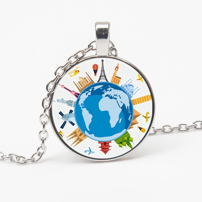 Креативное подвесное ожерелье в стиле ретро с шармом виде самолета подарок на