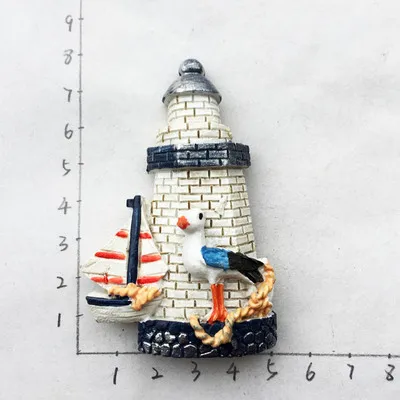 Греческий диорама туристические Путешествия Сувенир 3D Смолы Декоративный