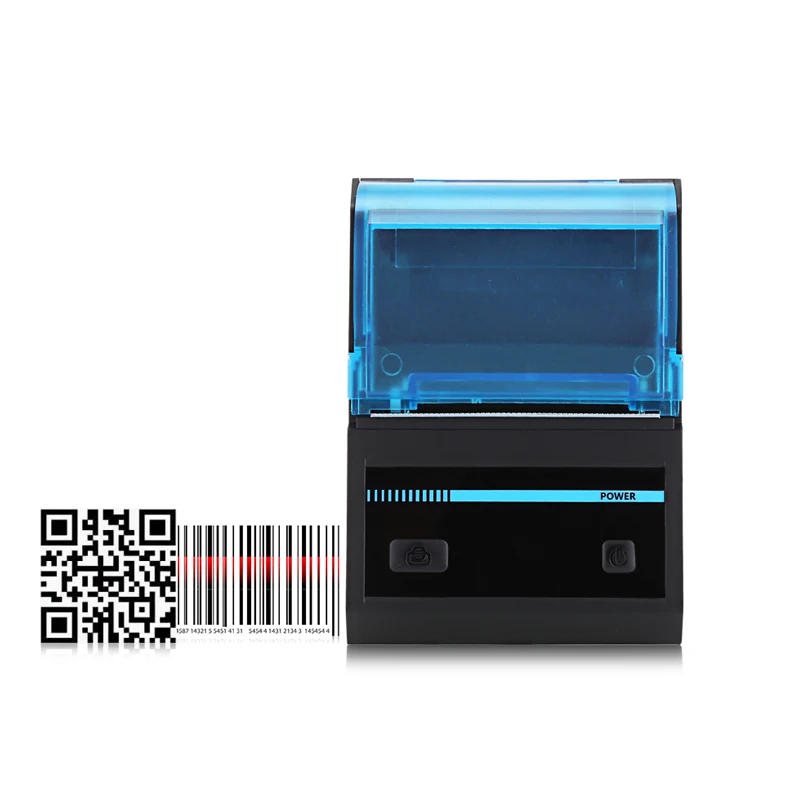 NETUM 58 мм Bluetooth термопринтер этикеток Мини 2D QR Поддержка Android/IOS для магазина NT
