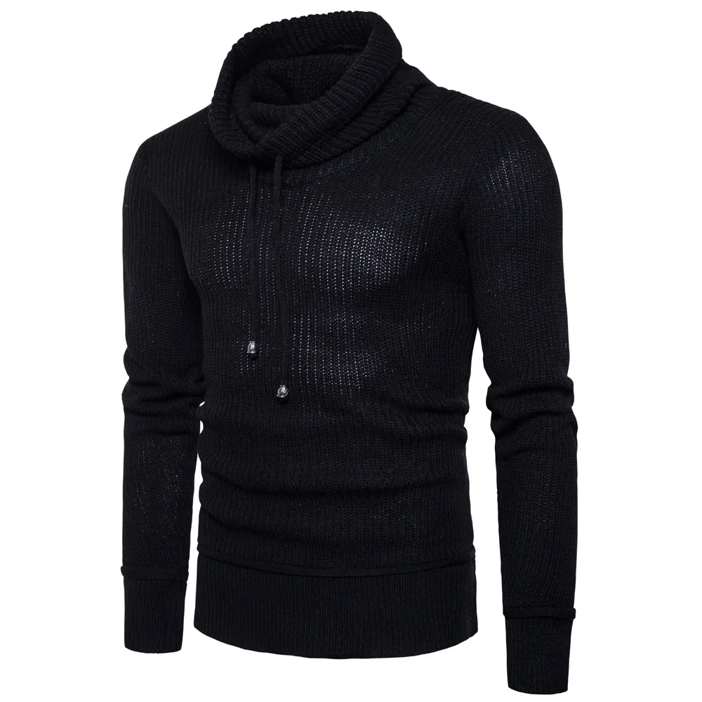 

2021 Winter Casual Men's Sweater O-Neck Striped Slim Fit Men Sweaters Pullovers Pullover Men