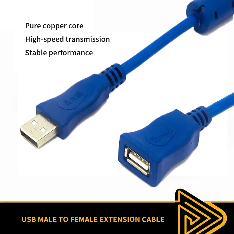 

Удлинительный кабель USB, штекер-гнездо, кабель для передачи данных, компьютерная мышь, клавиатура, интерфейс U-диска, Удлиненный кабель для п...