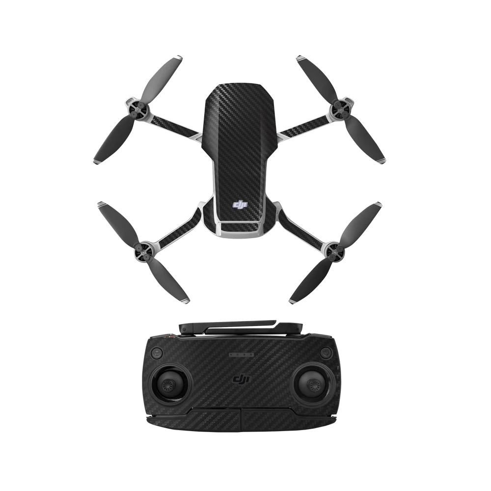 Black Grain DJI Mavic мини Водонепроницаемый защитный чехол ПВХ наклейки Дрон корпус рычаг протектор для пульта дистанционного управления для DJI Mavic мини аксессуары - Цвет: Black Grain