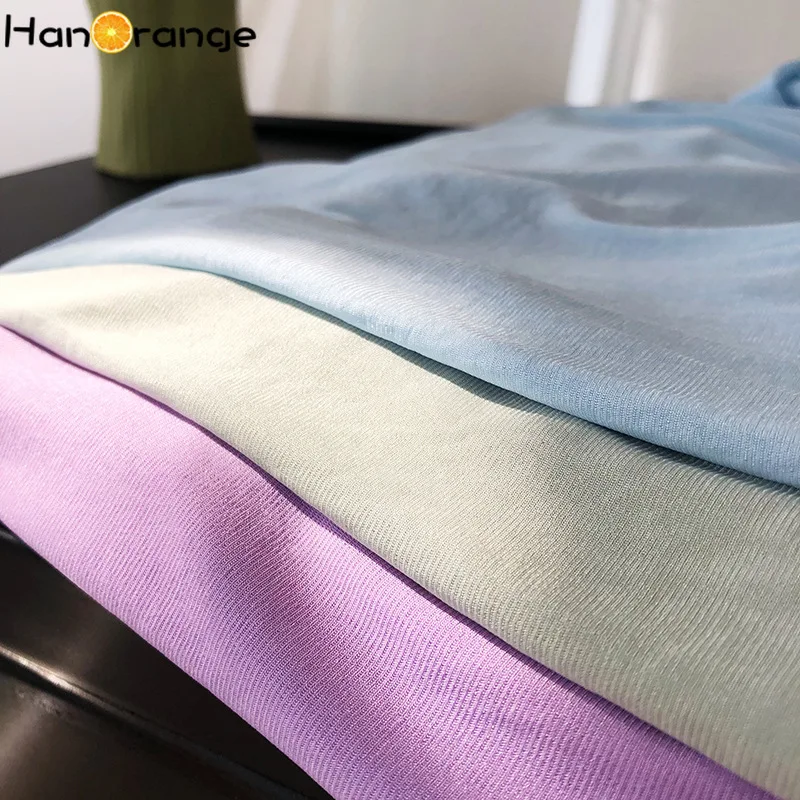 

HanOrange Minority Slash Neck Knitted Tops Female Long-sleeved T-shirt 2021 Summer Women's Sunscreen Thin Solid Loose Pullover