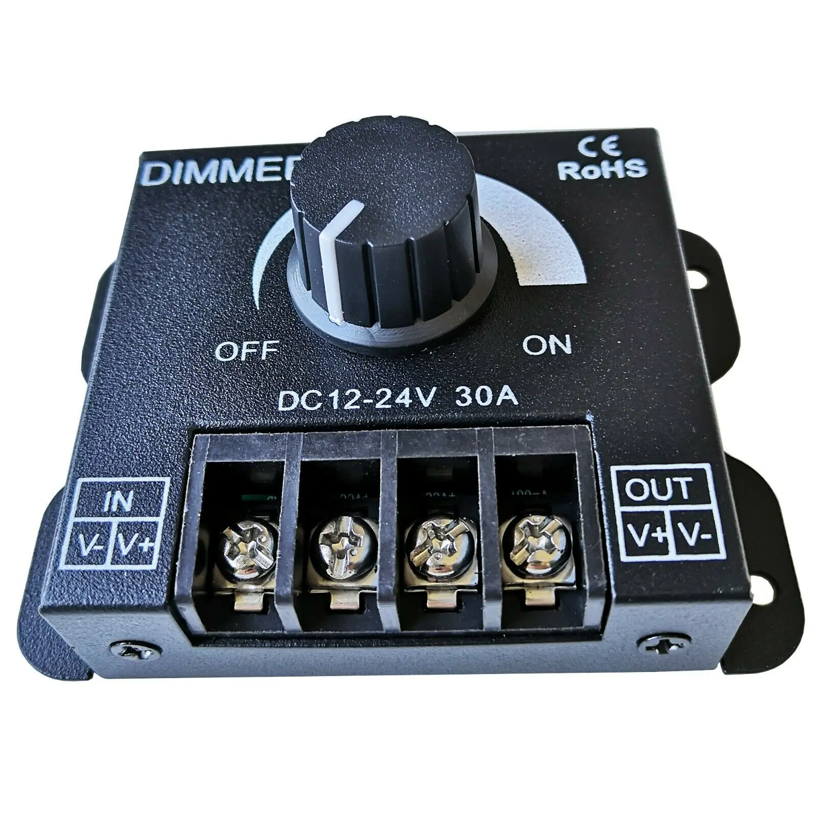 Kawatik LED Dimmer DC12-24V 30A Stepless Switch Controller for Strip Single Lamp | Лампы и освещение