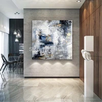 large abstract painting modern square oil painting hand painting office wall art original abstract textured art hand painted