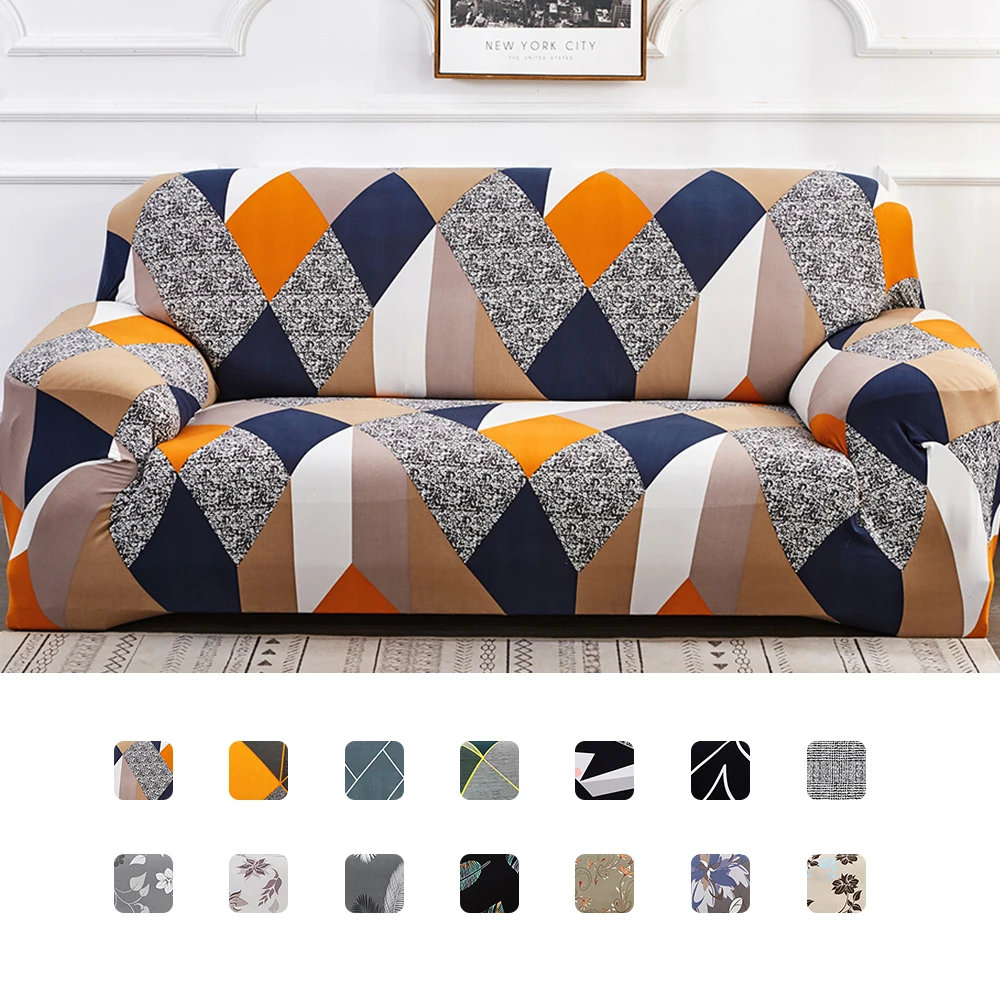 Эластичные чехлы для диванов эластичные секционные гостиной в форме L