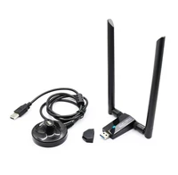 1200mbps wireless usb network card usb3 0 dual band 2 4g5 8g wifi receiverwireless adapter for pc with 2pcs antennas