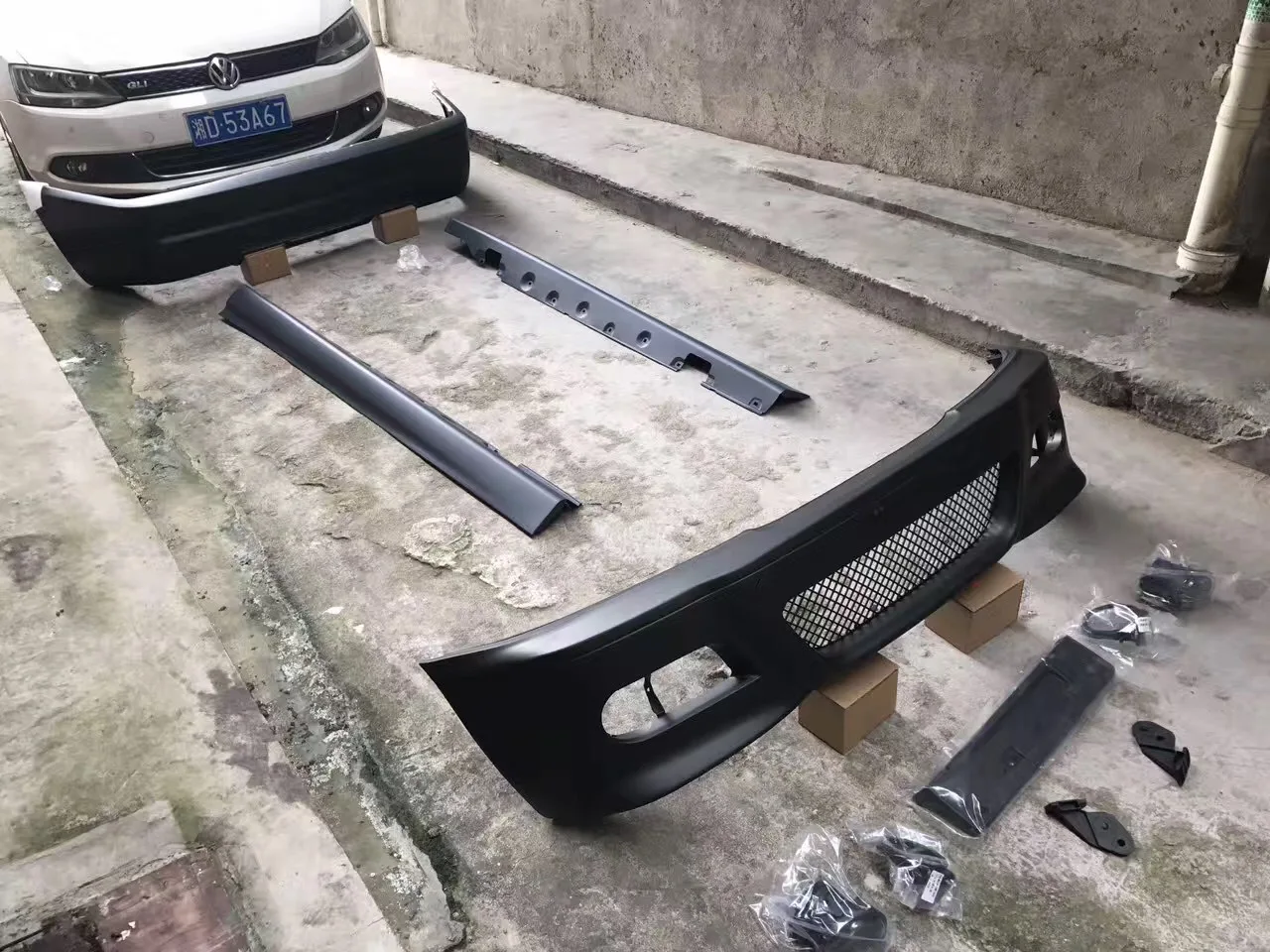 

Fit For w Refitting M3 Old 3 Series E46 Big Surround Front Fog Lamp Rear Bar Side Skirt