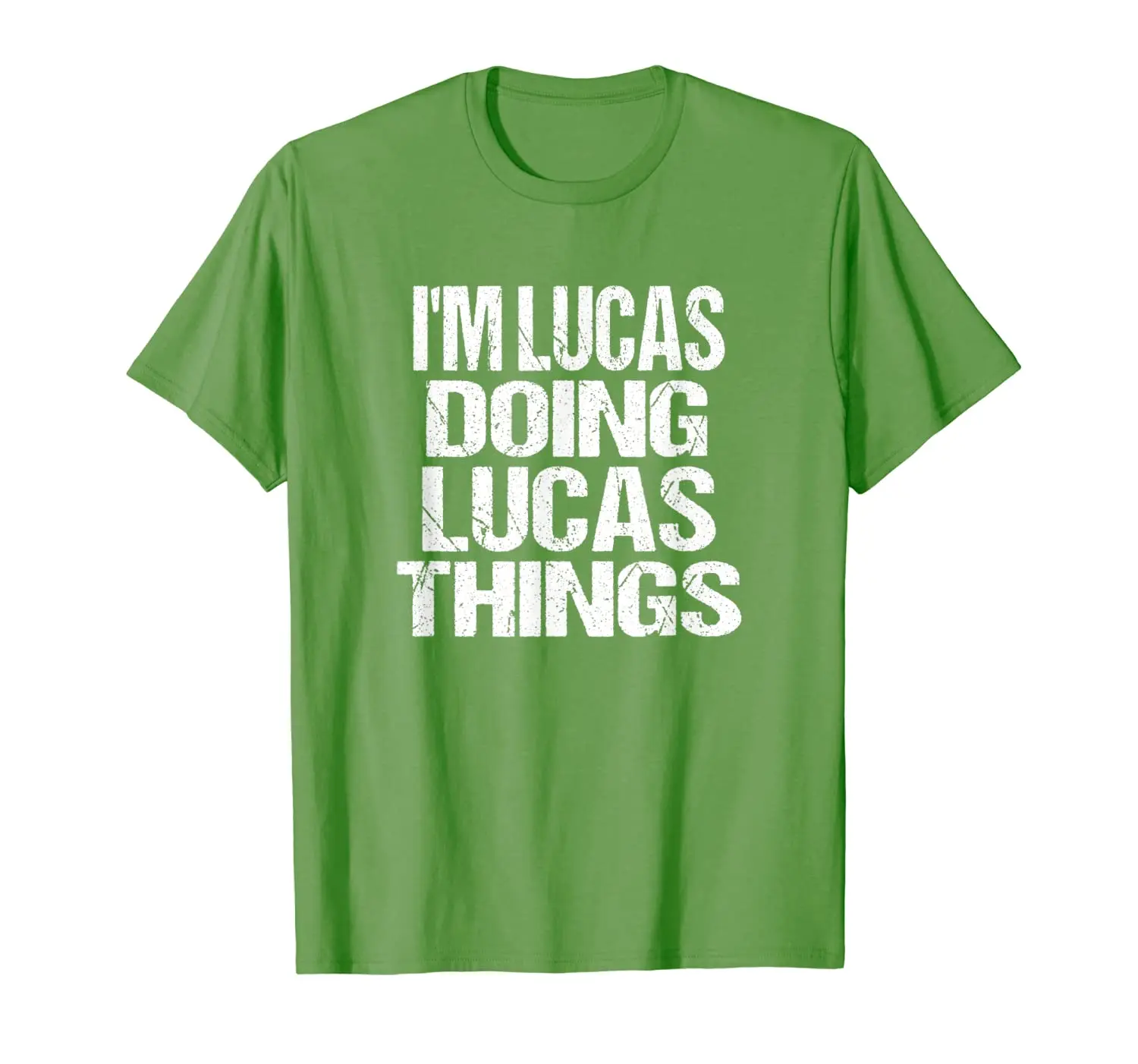 

I'm Lucas Doing Lucas Things First Name Tee Shirt