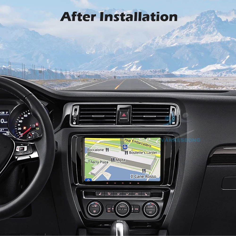 Автомагнитола на Android 10 0 с Bluetooth Автомобильный мультимедийный DVD-плеер Wi-Fi