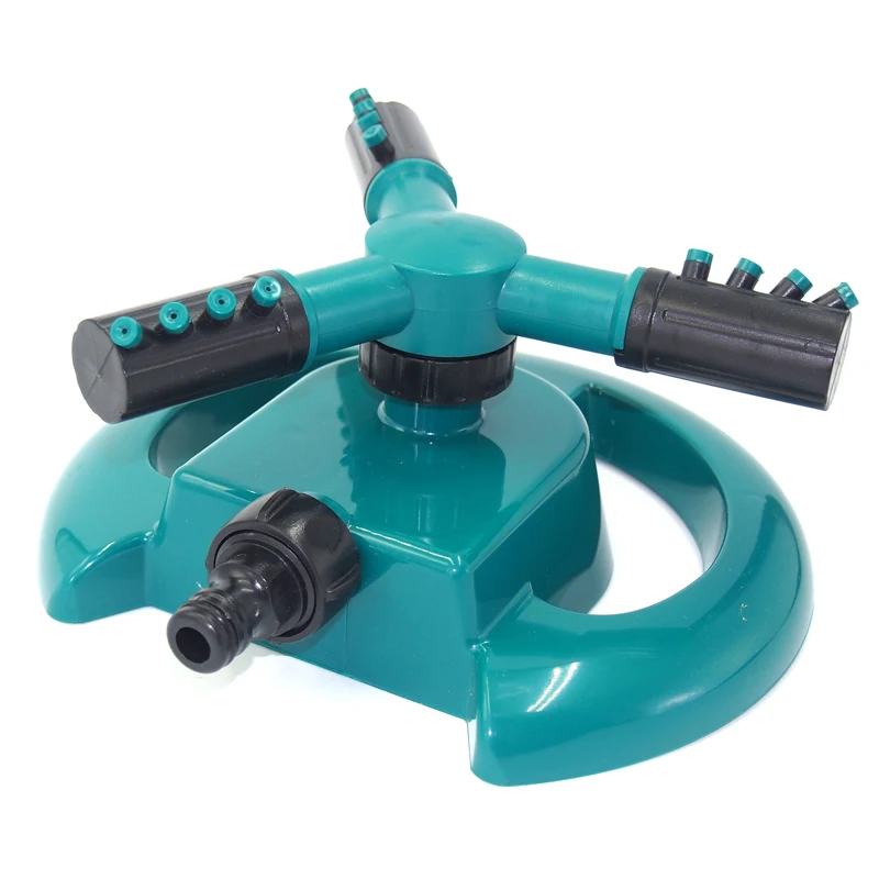 

Garden Sprayer Automatic Watering Irrigation 360 Degree Rotating Lawn Plants Sprinkler Devices 3 Arms Nozzles Gardening Tools