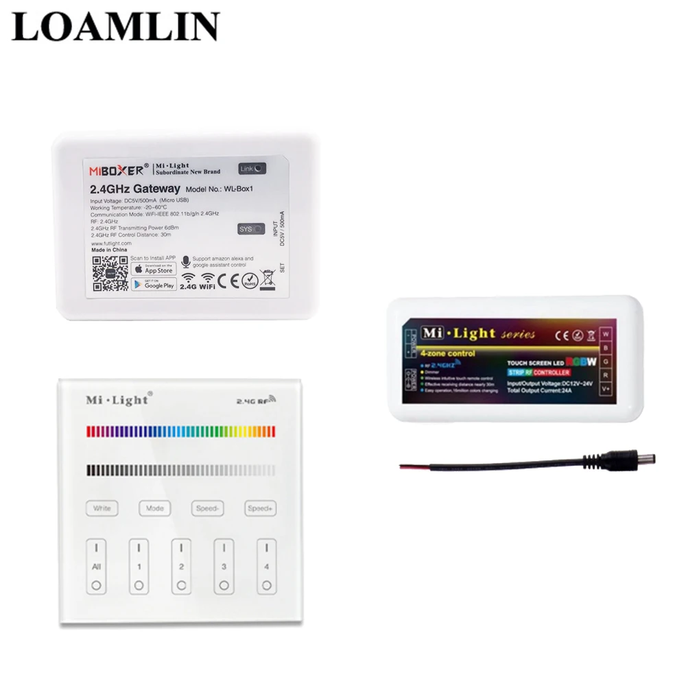 Панель управления светодиодной лентой Mi light B3 с сенсорной панелью Wi Fi управление