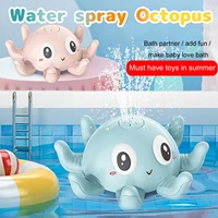 childrens automatic water spray bath toys bath fun toys with flashing lights bathtub shower pool bathroom toys baby toddlers