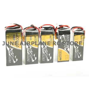 Аккумулятор Tattu 22,2 в 25C 6S 10000 мАч 12000 мАч 15c16000мач, с разъемом AS150 для беспилотника UAV