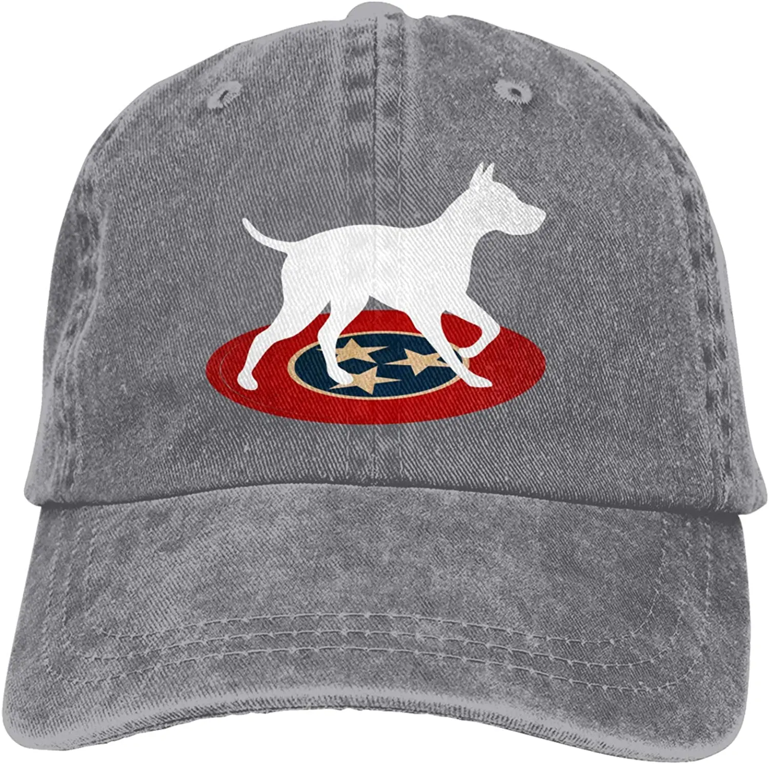 

Tennessee State Collie Sports Denim Cap Adjustable Unisex Plain Baseball Cowboy Snapback Hat