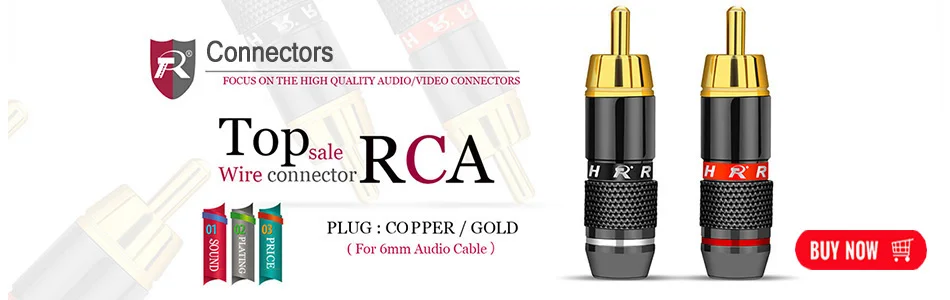 10 шт./лот RCA гнездо Позолоченный усилитель динамик RCA пайка шасси AV Терминал Phono кабель провода разъем