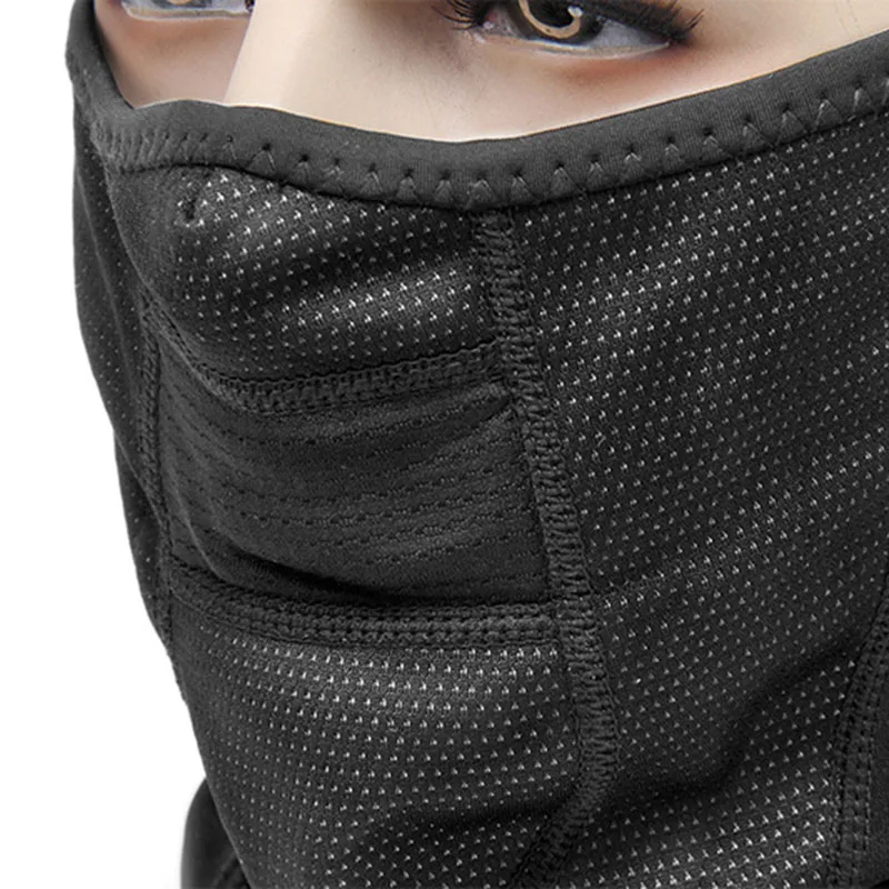 

Winter Warm Fleece Motorcycle Face Mask Anti-Dust Waterproof Windproof Full Face Cover Hat Neck Helmet Mask Balaclavas