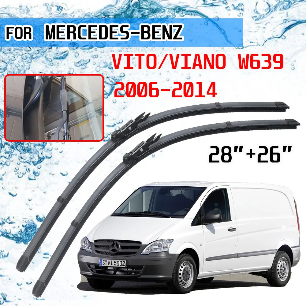 

Щетки стеклоочистителя для Mercedes Benz Vito Viano W639 2006 2007 2008 2009 2010 2011 2012 2013 2014