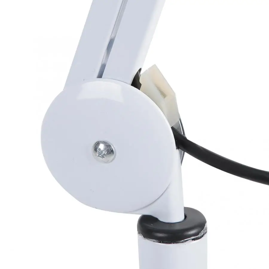 Красота Косметика 5x увеличительное светодиодный ное освещение ed настольная Лупа