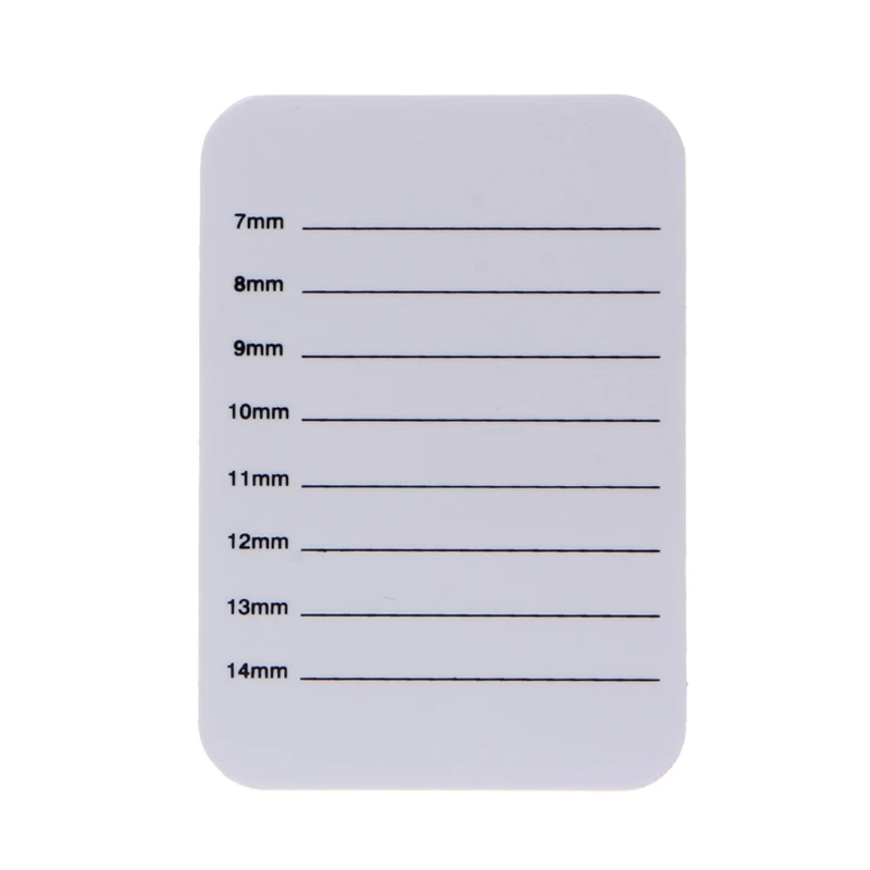 

Individual Eyelash Extension Hand Plate Holder Lash Tray Strip Palette 14mm 15mm