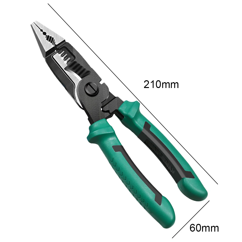 9 in 1 Multifunction Electrician Pliers Long Nose Combination Stripper/Crimper Diagonal Hand Tools | Инструменты