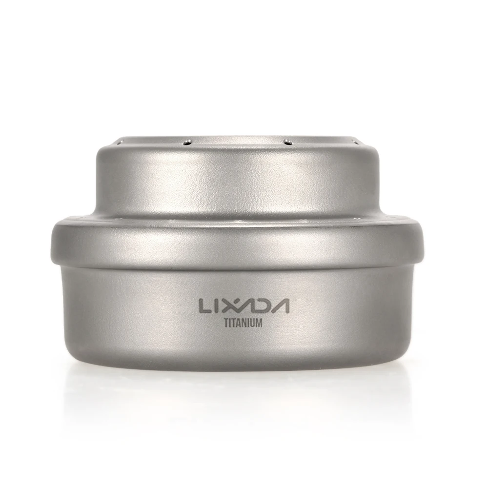 Портативная титана Легкая Складная дровяная плита карманная плита с мини-спиртовой плитой для наружного кемпинга альпинизма пикника