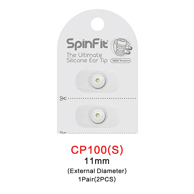 SpinFit CP100 CP800 наушники вкладыши наушник патентованный силиконовый