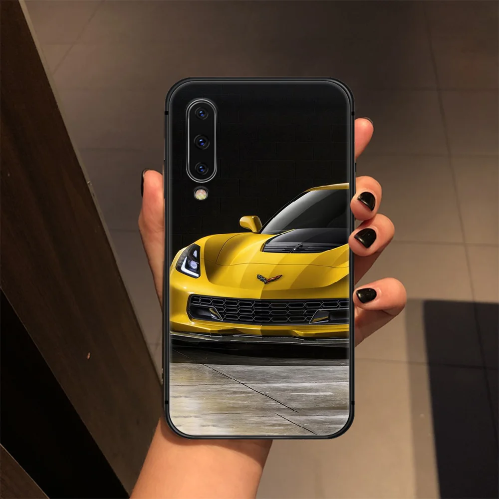 

Chevrolet car Phone Case Cover For Samsung Galaxy A10 A20 A30 E A40 A50 A51 A70 A71 J 5 6 7 8 S black cell cover fashion Etui