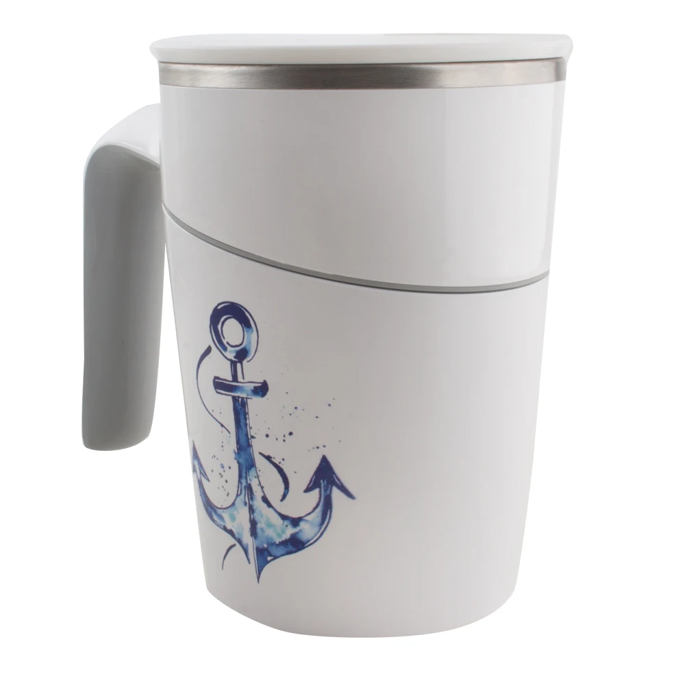 

AnemosS Anchor Patterned Suction Mug