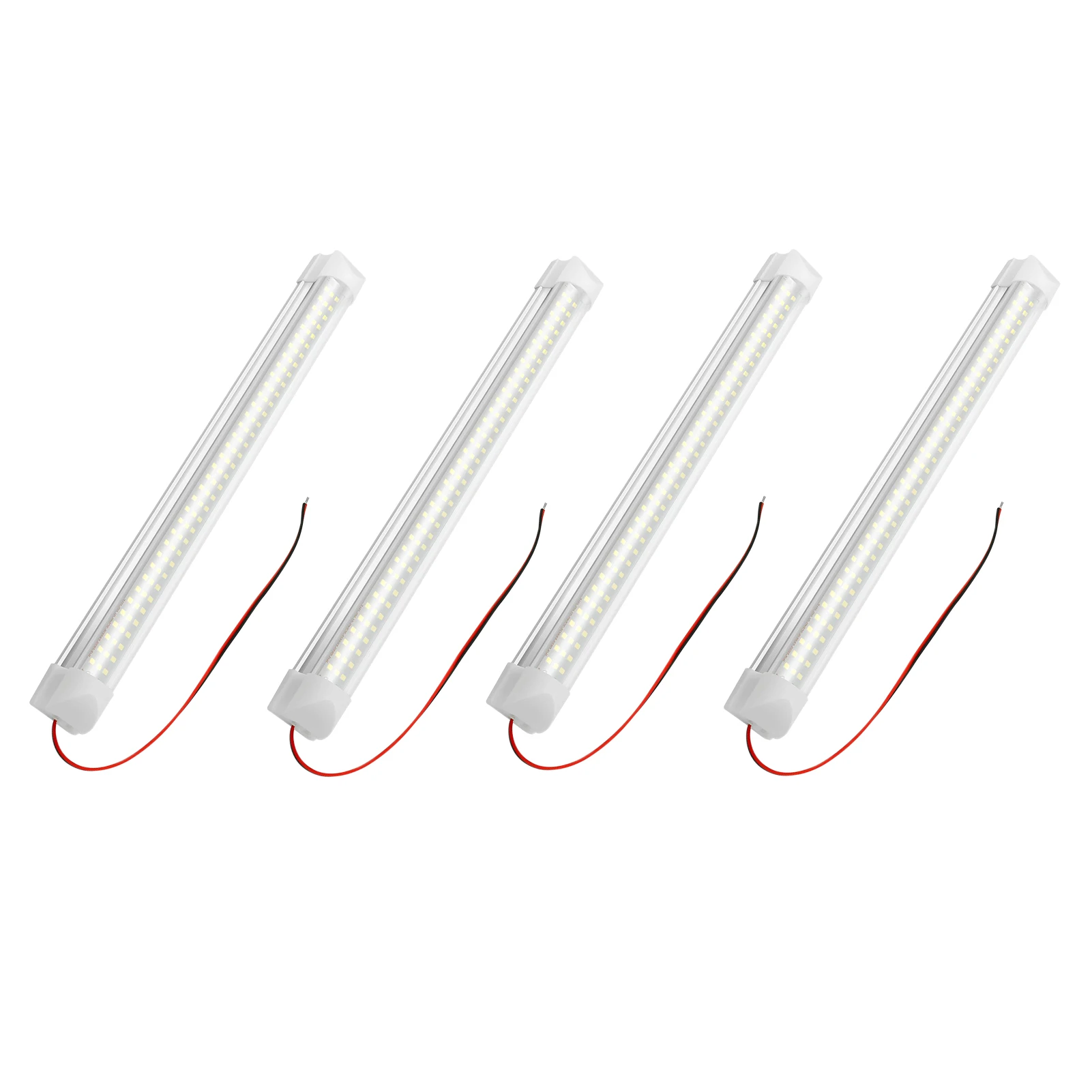 

4pcs Outdoor Indoor Interior LED Light Ships Auto On Off Camping Easy Install Portable Boat For Car Aluminum Alloy Trucks