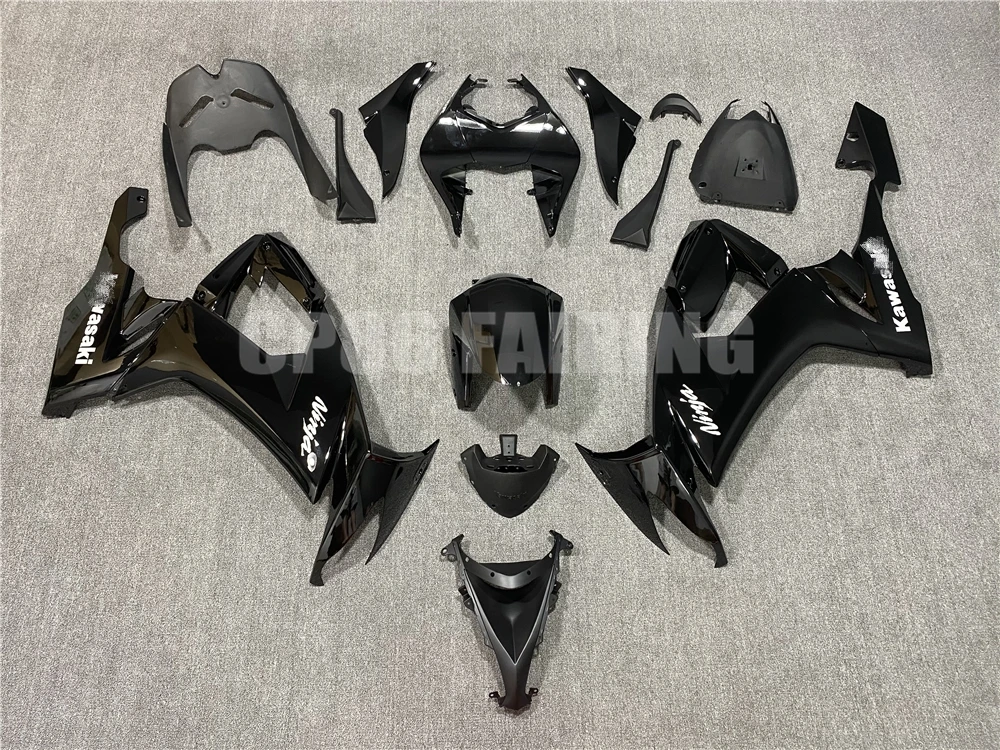 

New ABS Motorcycle Whole Fairings Kit Fit For KAWASAKI NINJA ZX10R ZX-10R 2008 2009 2010 Injection Bodywork Light Black ZXMT