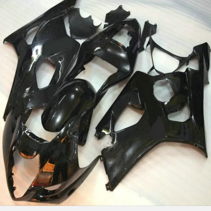 

For suzusi fairings GSXR1000 03 04 matte black motorcycle fairing kit GSXR 1000 2003 2004 D