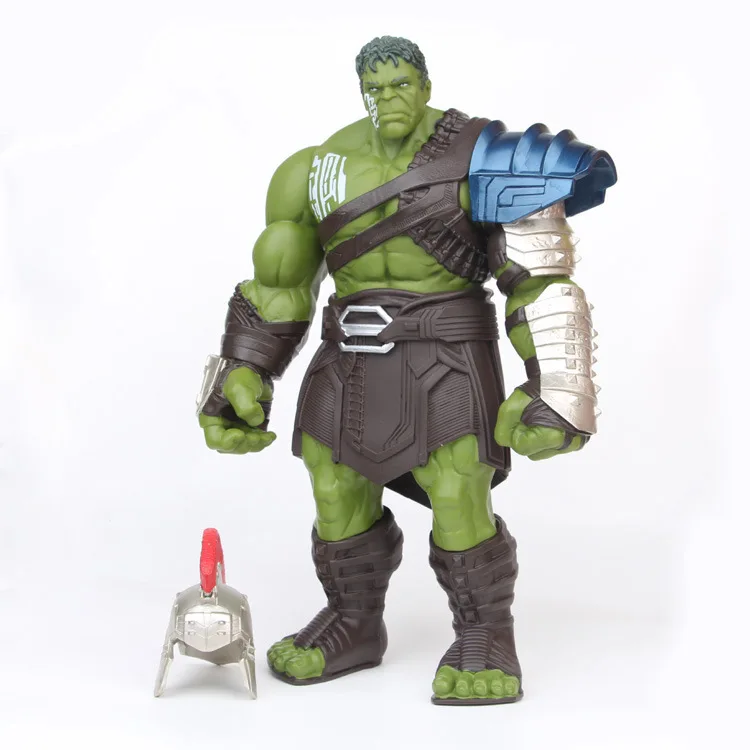 35cm Disney Avengers Marvel Hulk Thor 3 Ragnarok eller hareketli savaş çekiç savaş baltası gladyatör BJD Hulk aksiyon şekilli kalıp oyuncak