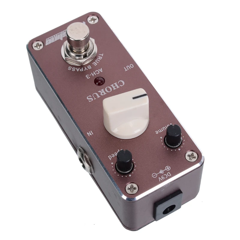 Аромат ACH-3 хора Мини педаль гитарных эффектов Truebypass + Бесплатная Разъем | Спорт и