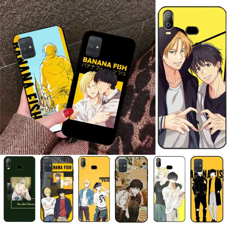 CUTEWANAN аниме банан рыба чехол для телефона Samsung Galaxy A21S A01 A11 A31 A81 A10 A20E A30 A40 A50 A70 A80 A71