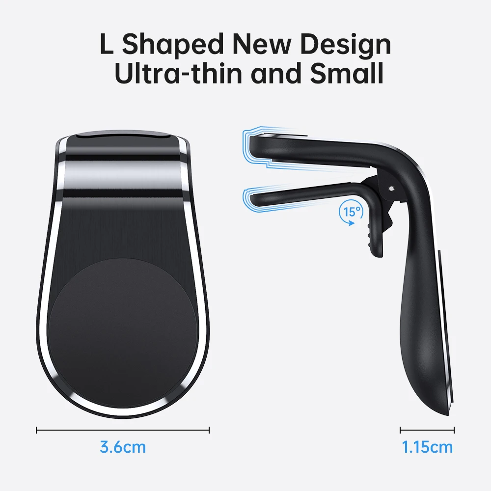 aufu l type magnetic car phone holder mount cell stand smartphone gps support for iphone 13 12 huawei xiaomi redmi samsung free global shipping