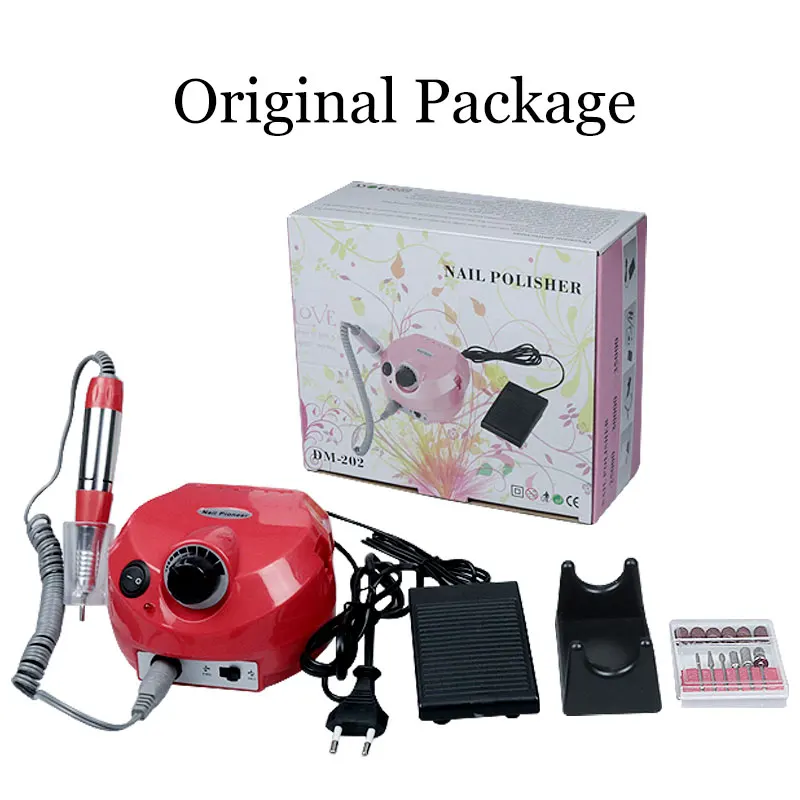 Электрический Фрезер для ногтей сверлильный станок с ногтевым напильником резак