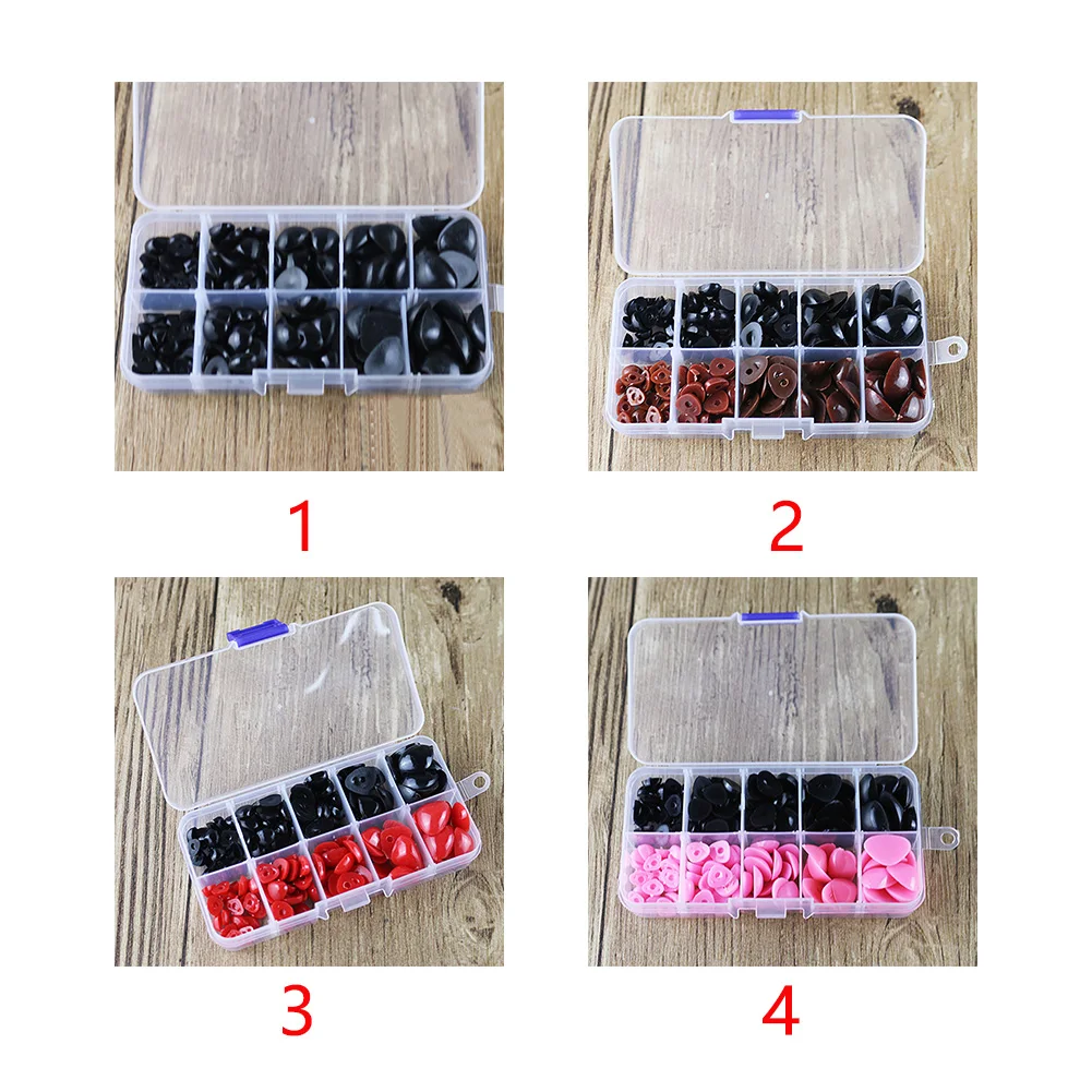 150 шт безопасный пластиковый треугольник прочные детские плоские кнопки ремесла