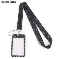 db200 homegaga constellation lanyard for key id card badge holder mobile straps phone rope keychain band necklaces webbing