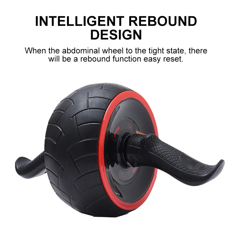

Abdominal Muscle Trainer Roller Big wheel for Fitness Abs Core Workout Abdominal Muscles Training Home Gym Fitness Equipment